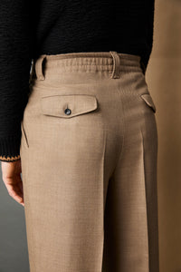 Mark pants in hazelnut earth