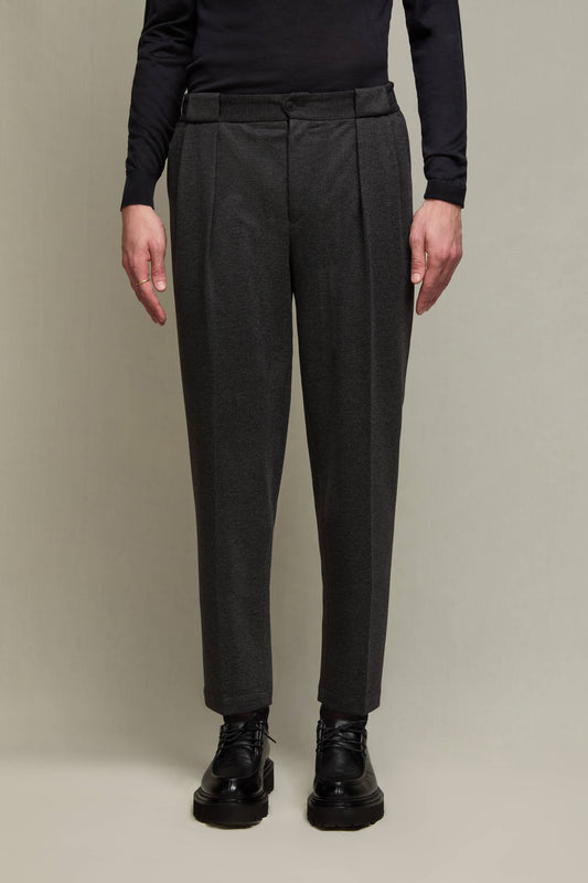 Clarence pants in gray technical jersey