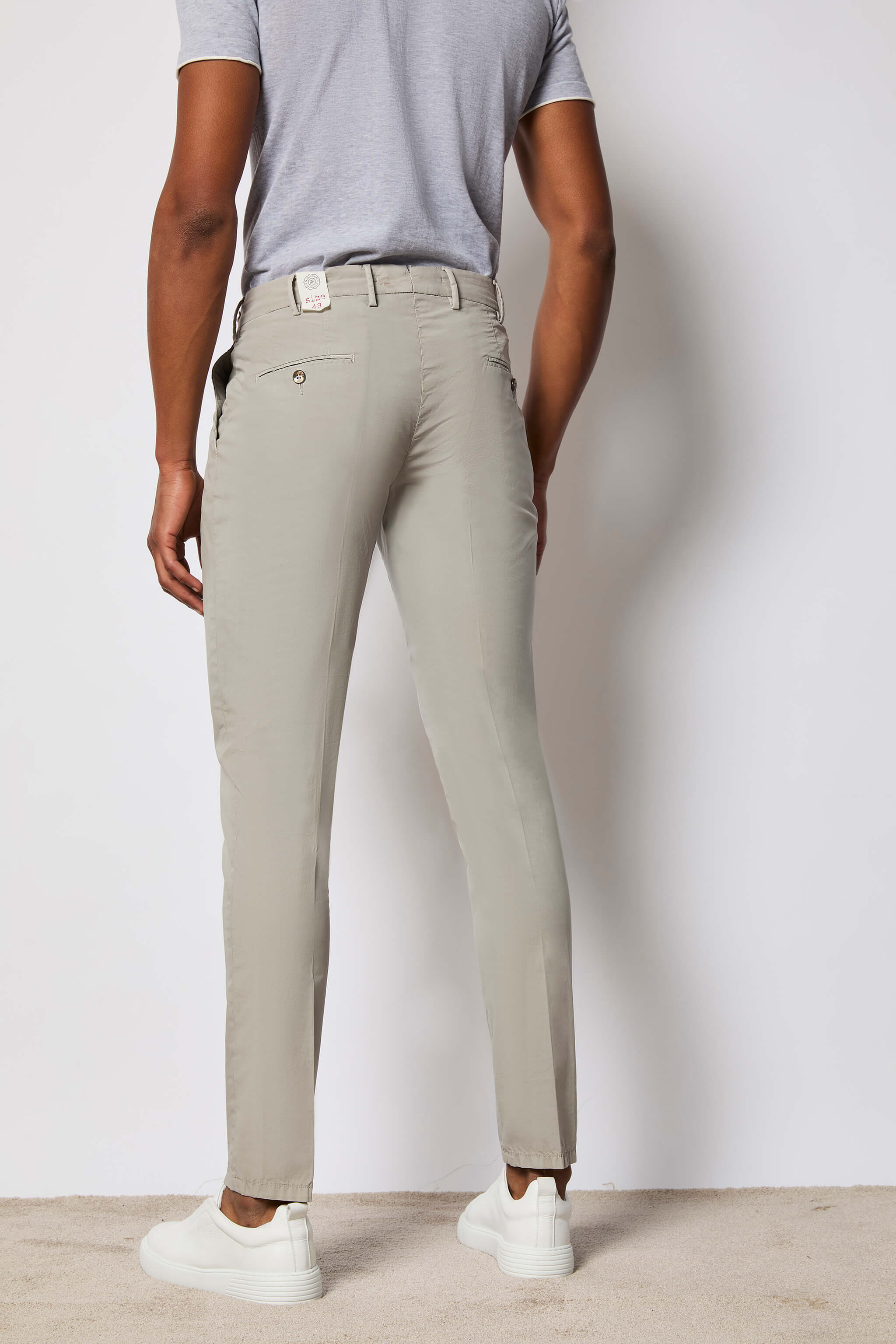 Garment-dyed MUDDY pants - gray