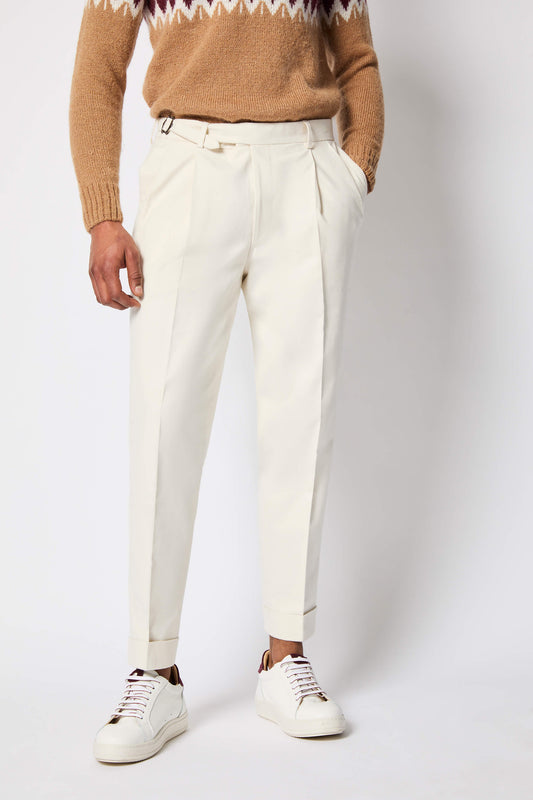 Pantalone Herbie bianco