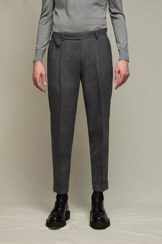HERBIE wool pants in gray