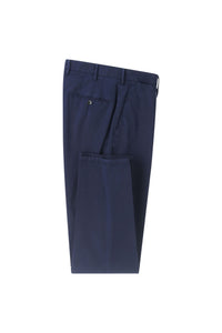 Garment-dyed elton pants - dark blue blue