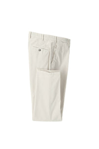 Garment-dyed elton pants in white white