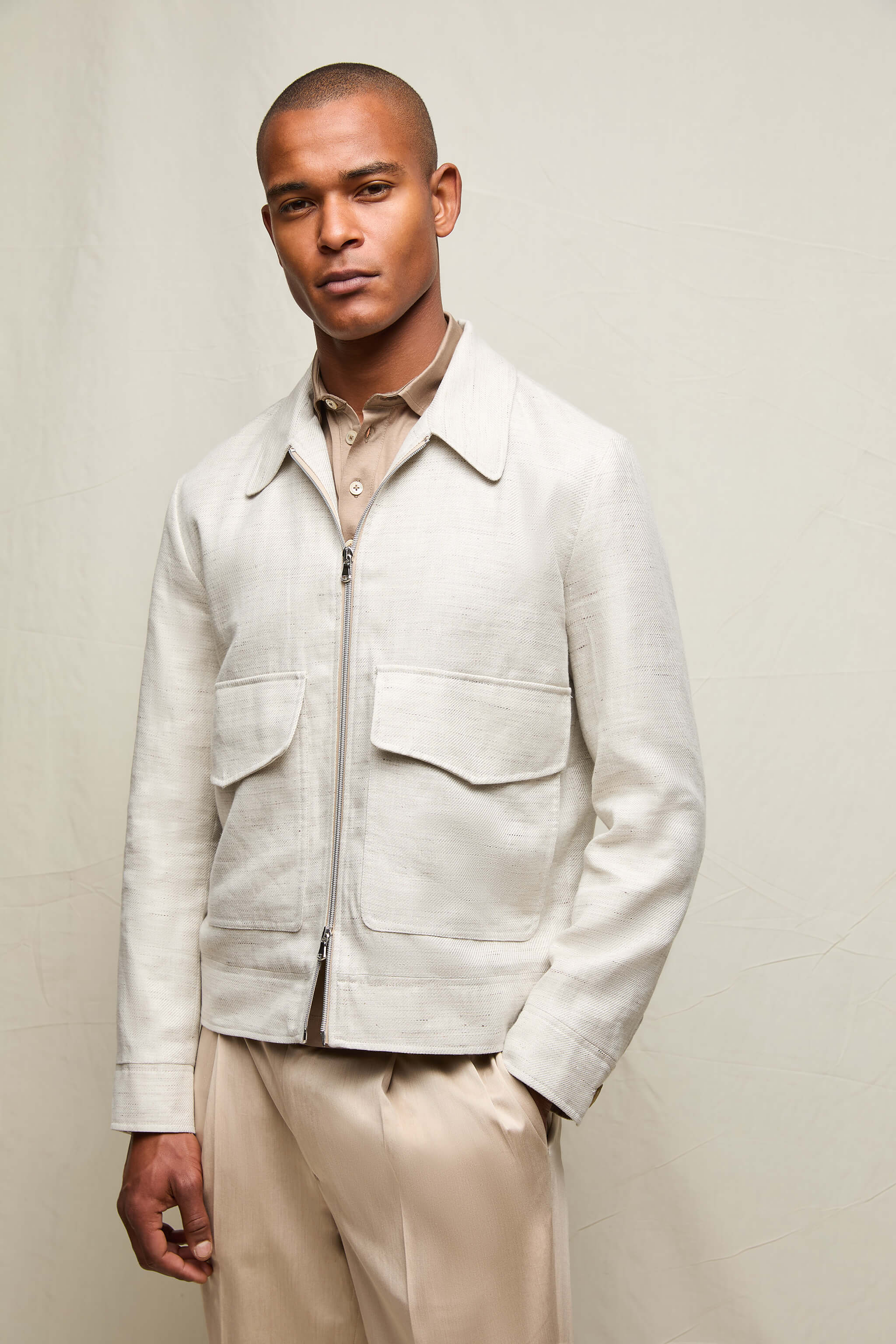 Untreated overjacket in ivory | L.B.M. 1911