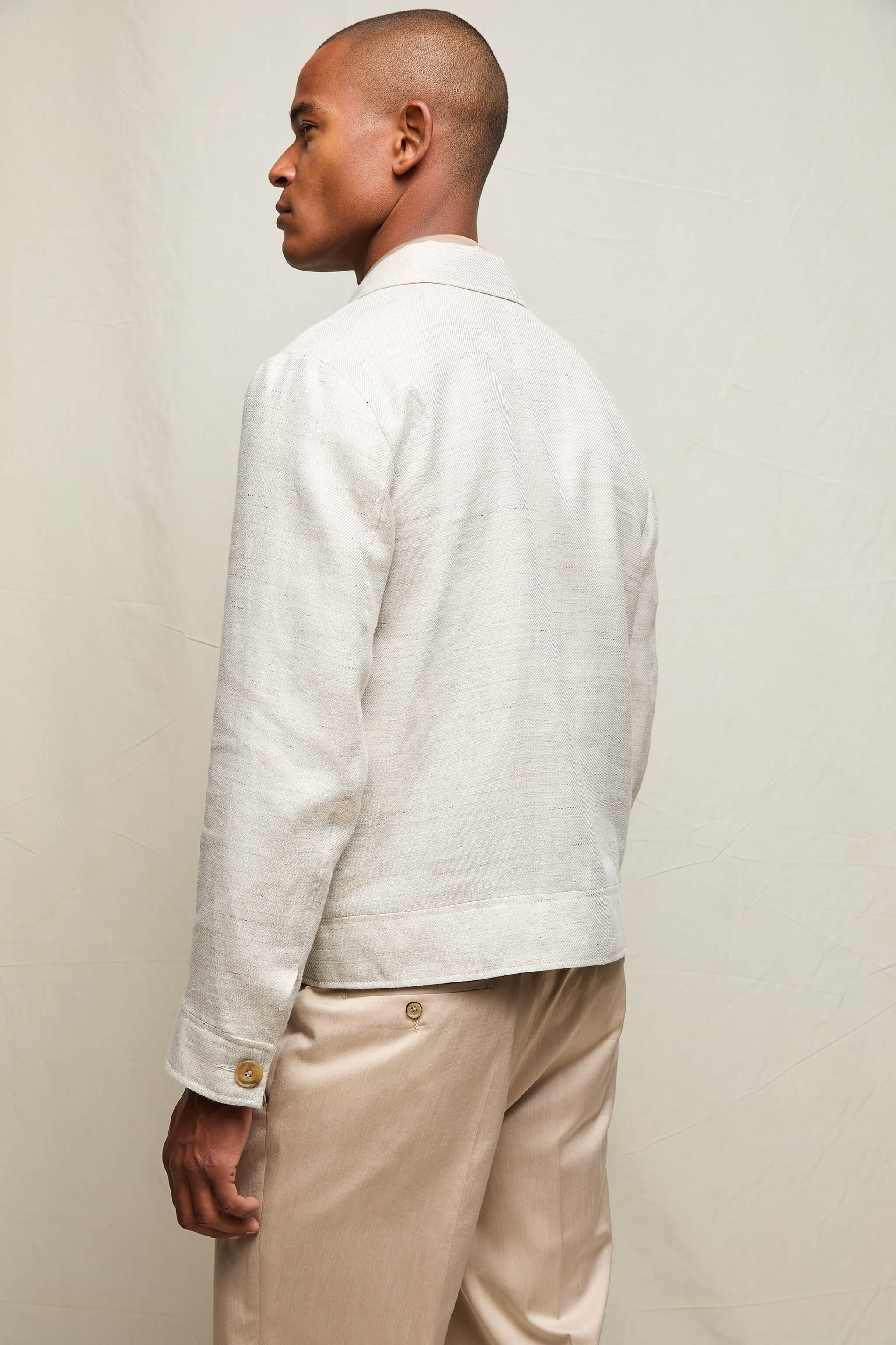 Untreated overjacket in ivory | L.B.M. 1911