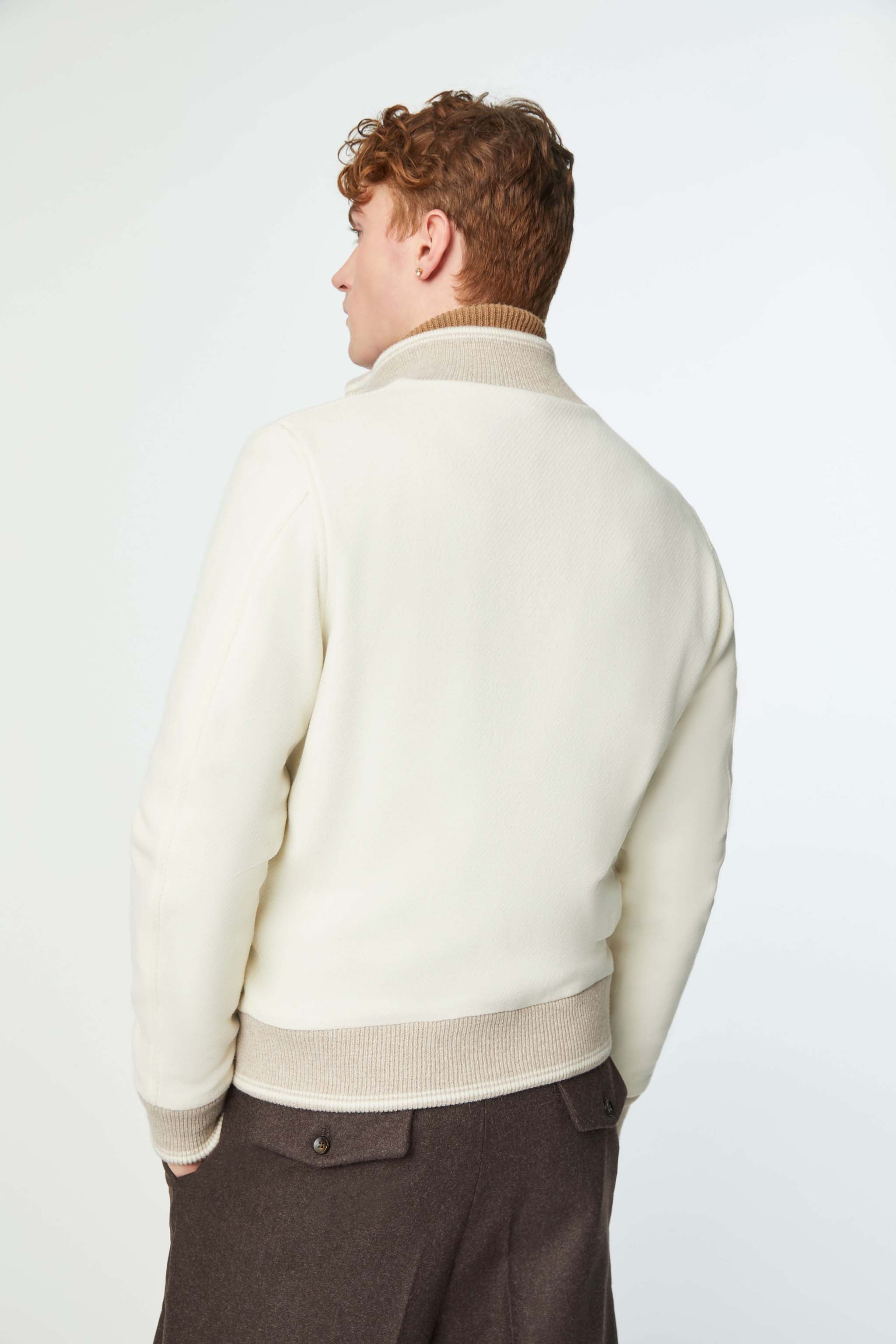 Jersey bomber jacket mens deals