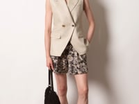 CHIARA vest untreated - beige