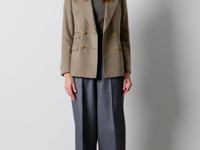 Elena jacket hazelnut cashmere and silk