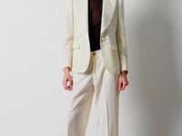 Laura jacket in wool white
