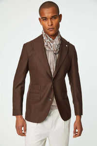 Paul jacket in brown brown