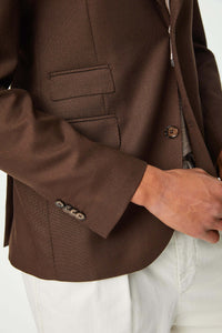 Paul jacket in brown brown