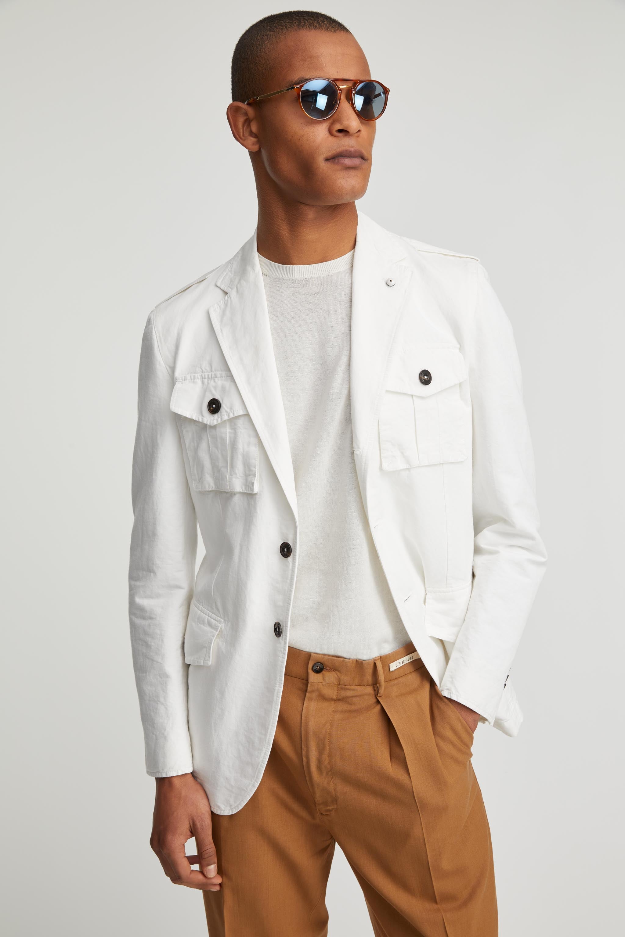 SAHARA jacket garment-dyed