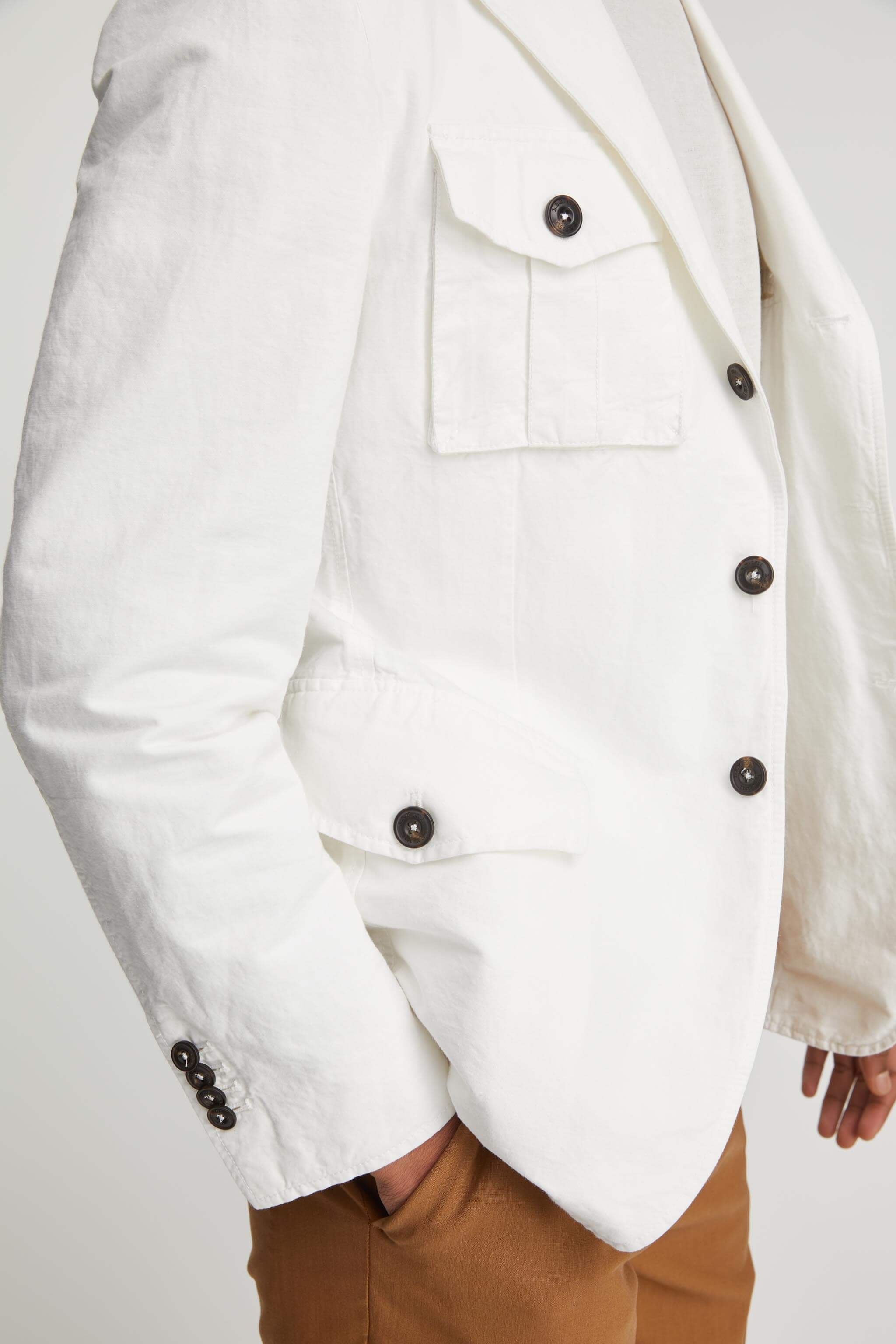 SAHARA jacket garment-dyed