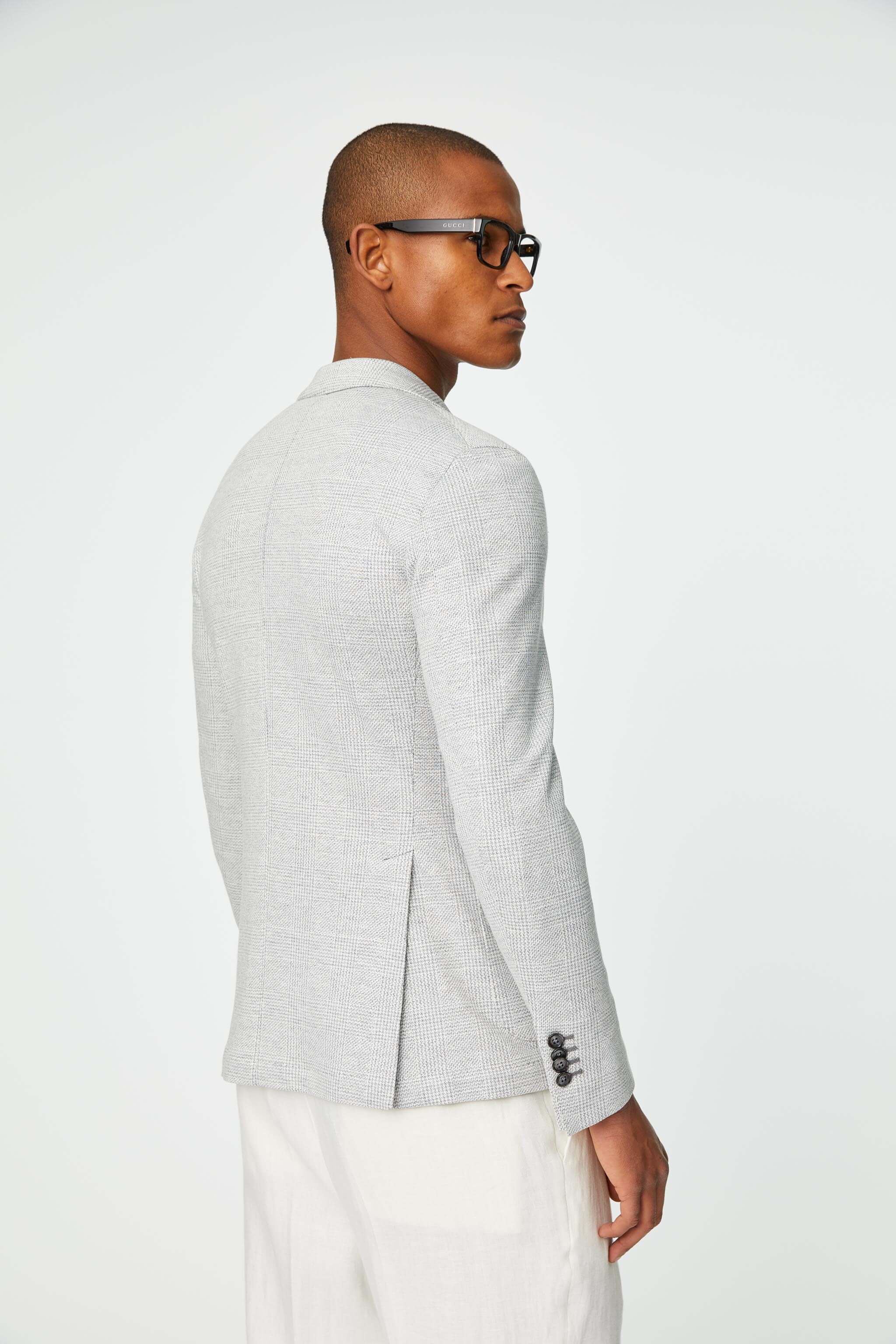 JACK jacket in gray jersey