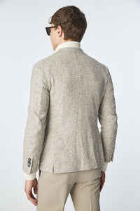 Jack jacket in beige jersey beige