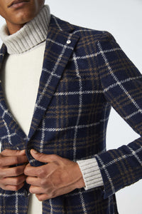 Jack jacket in blue jersey blue
