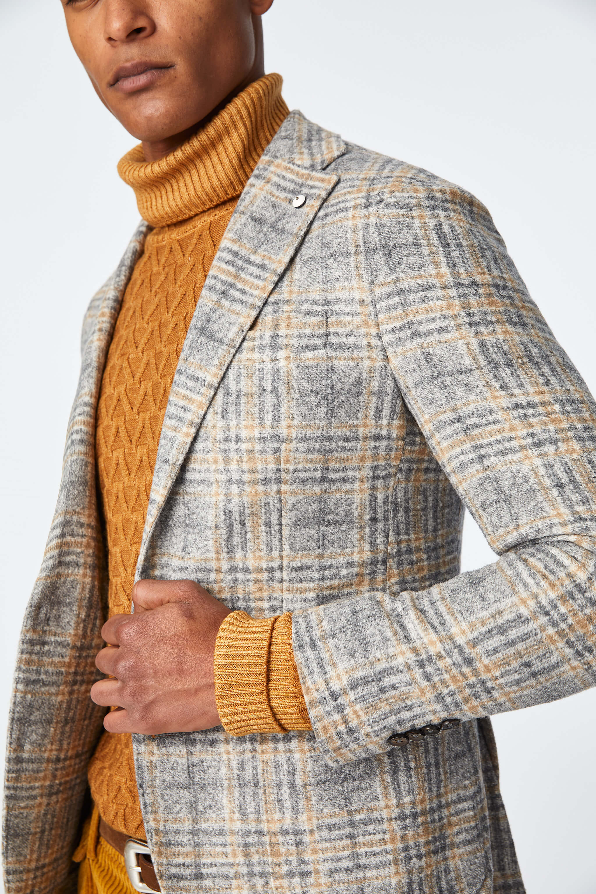 JACK jacket in gray jersey