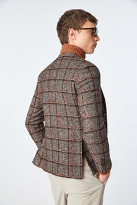 Jack jacket in brown jersey brown