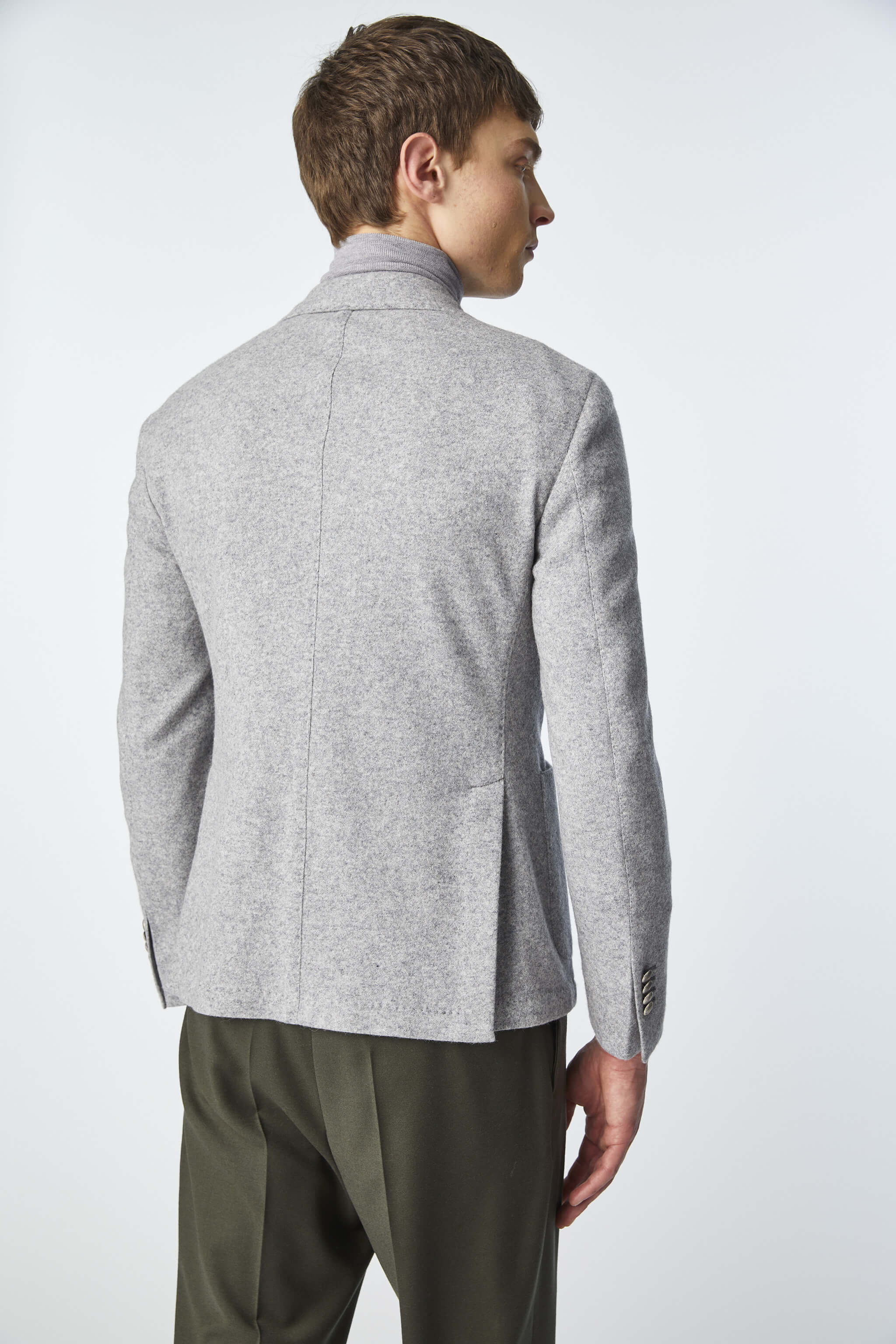 Double-breasted TOM jacket in gray