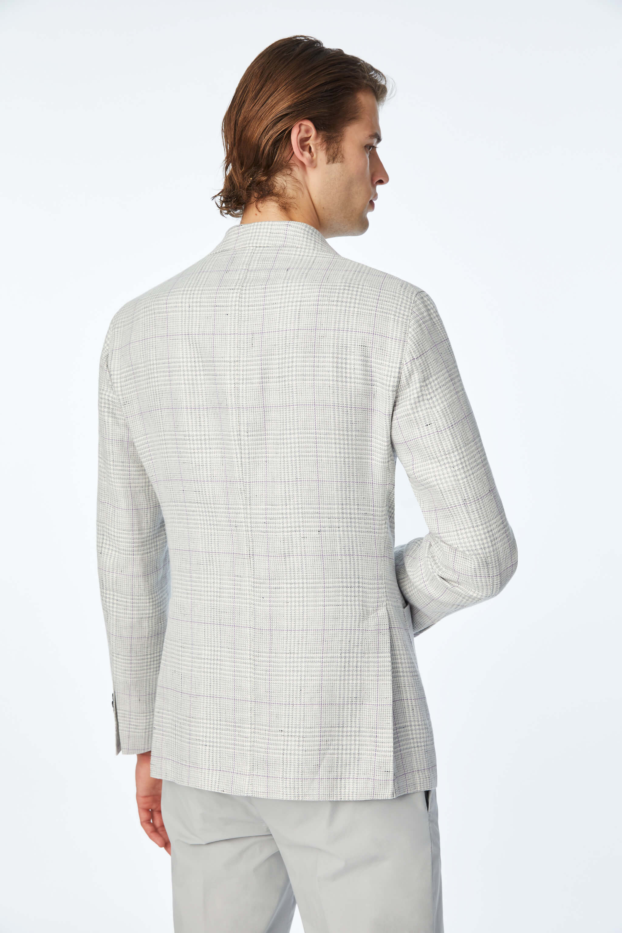 Garment-washed JACK jacket in Gray