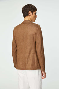 Punto jacket in hazelnut earth
