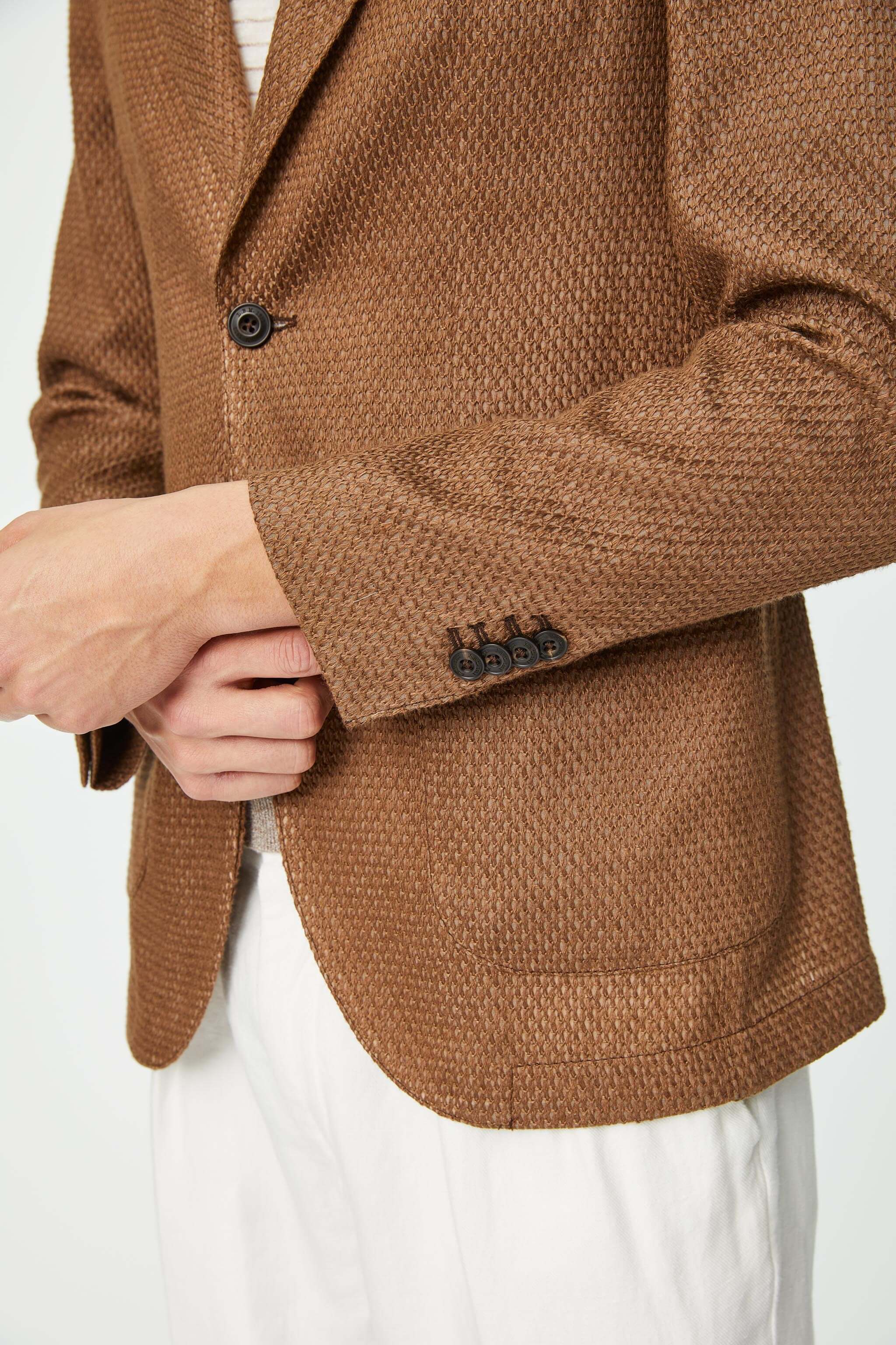 PUNTO jacket in hazelnut