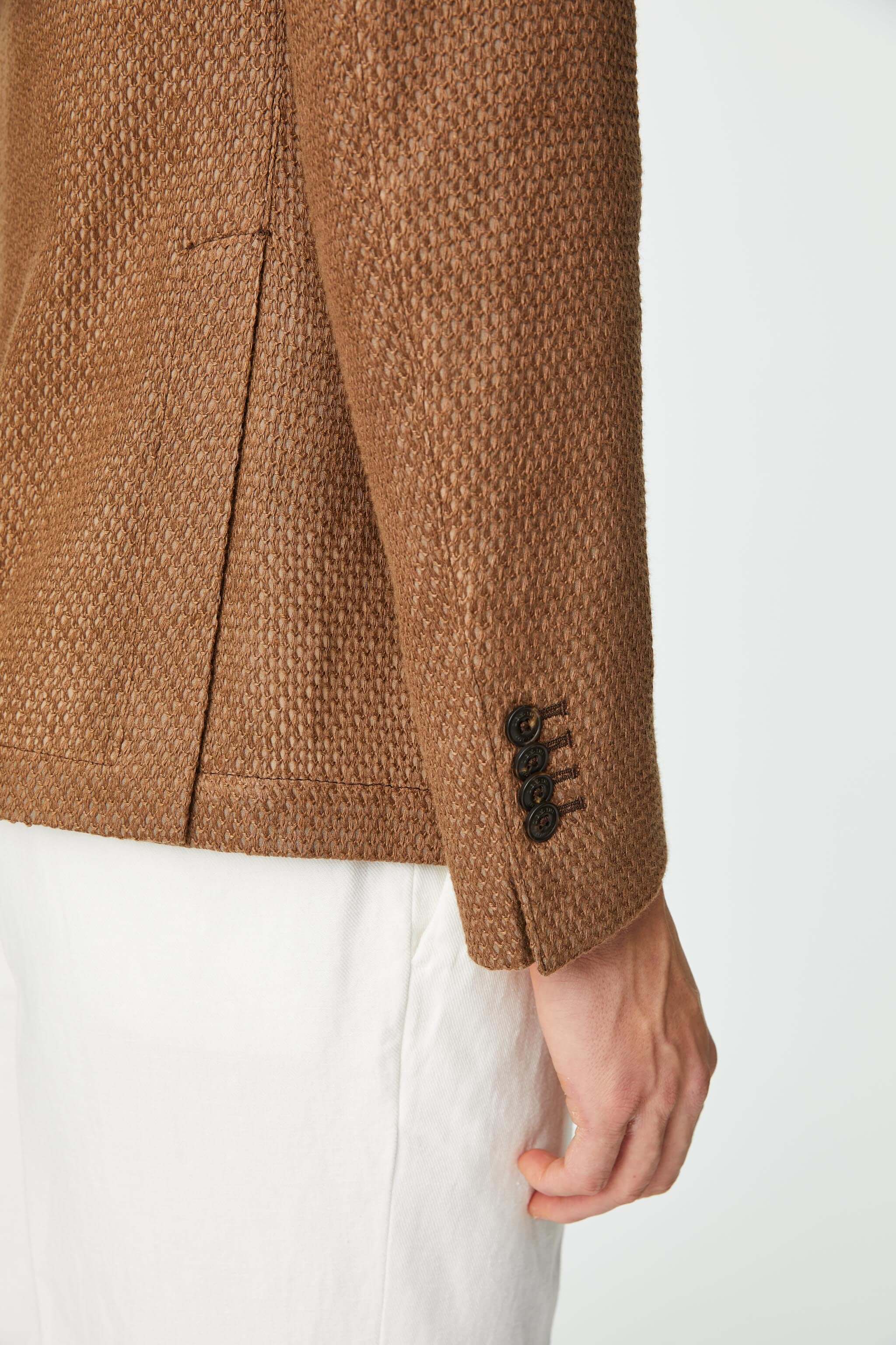 PUNTO jacket in hazelnut