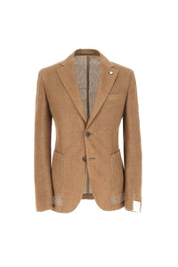 Punto jacket in hazelnut earth