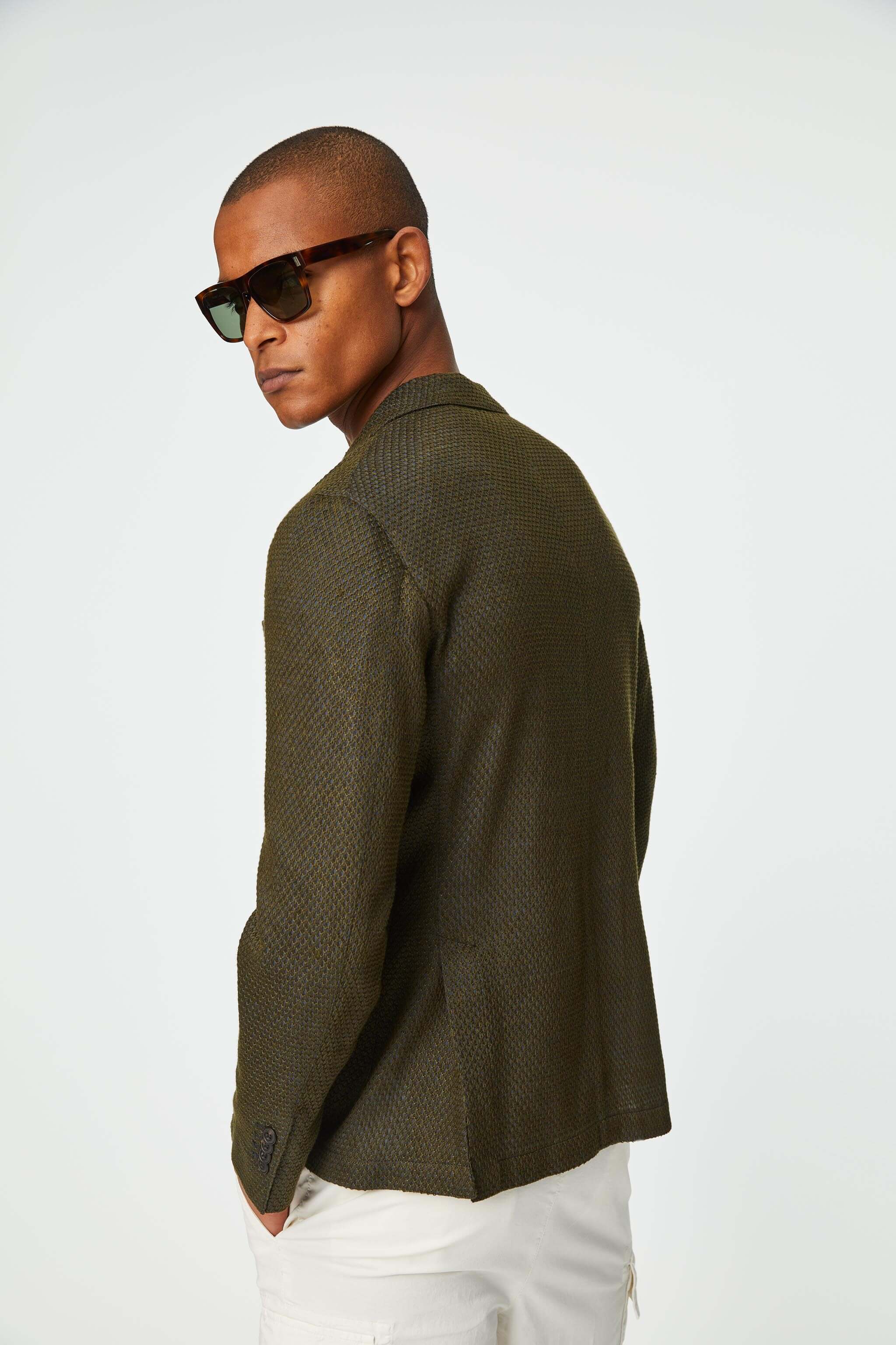 PUNTO jacket in army green