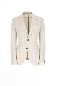 Giacca punto beige beige