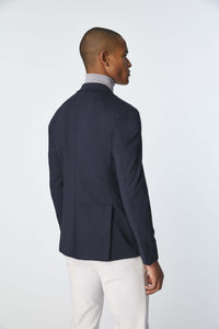Travel jacket in blue blue