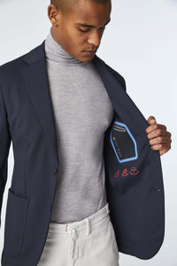 Travel jacket in blue blue
