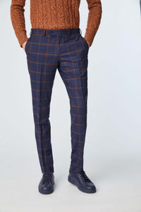 Louis slim fit suit in blue blue