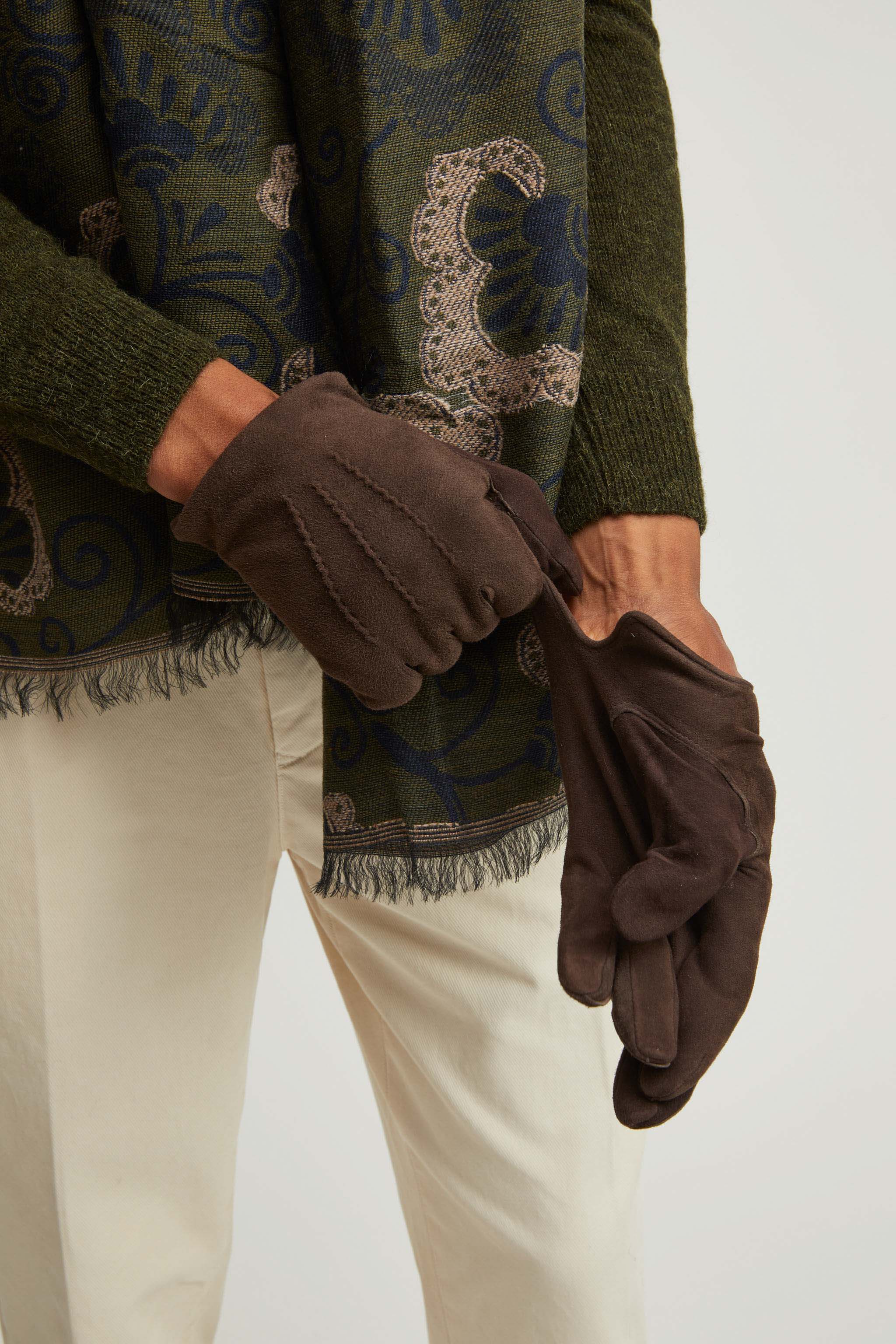 Real leather gloves