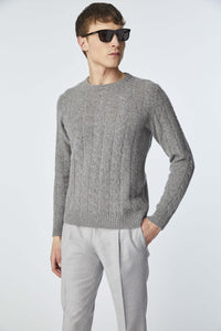 Gray crewneck light grey