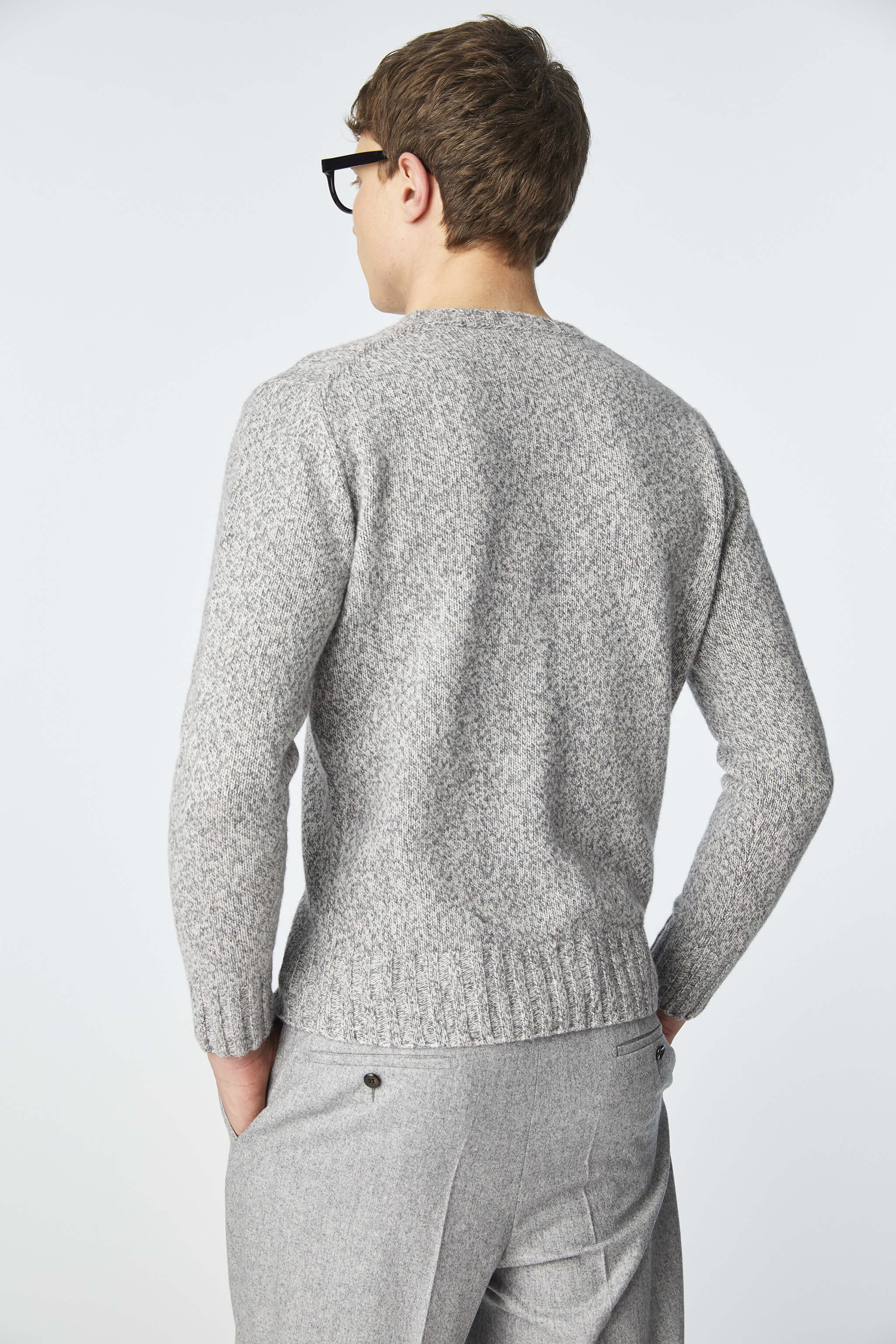 Gray crewneck