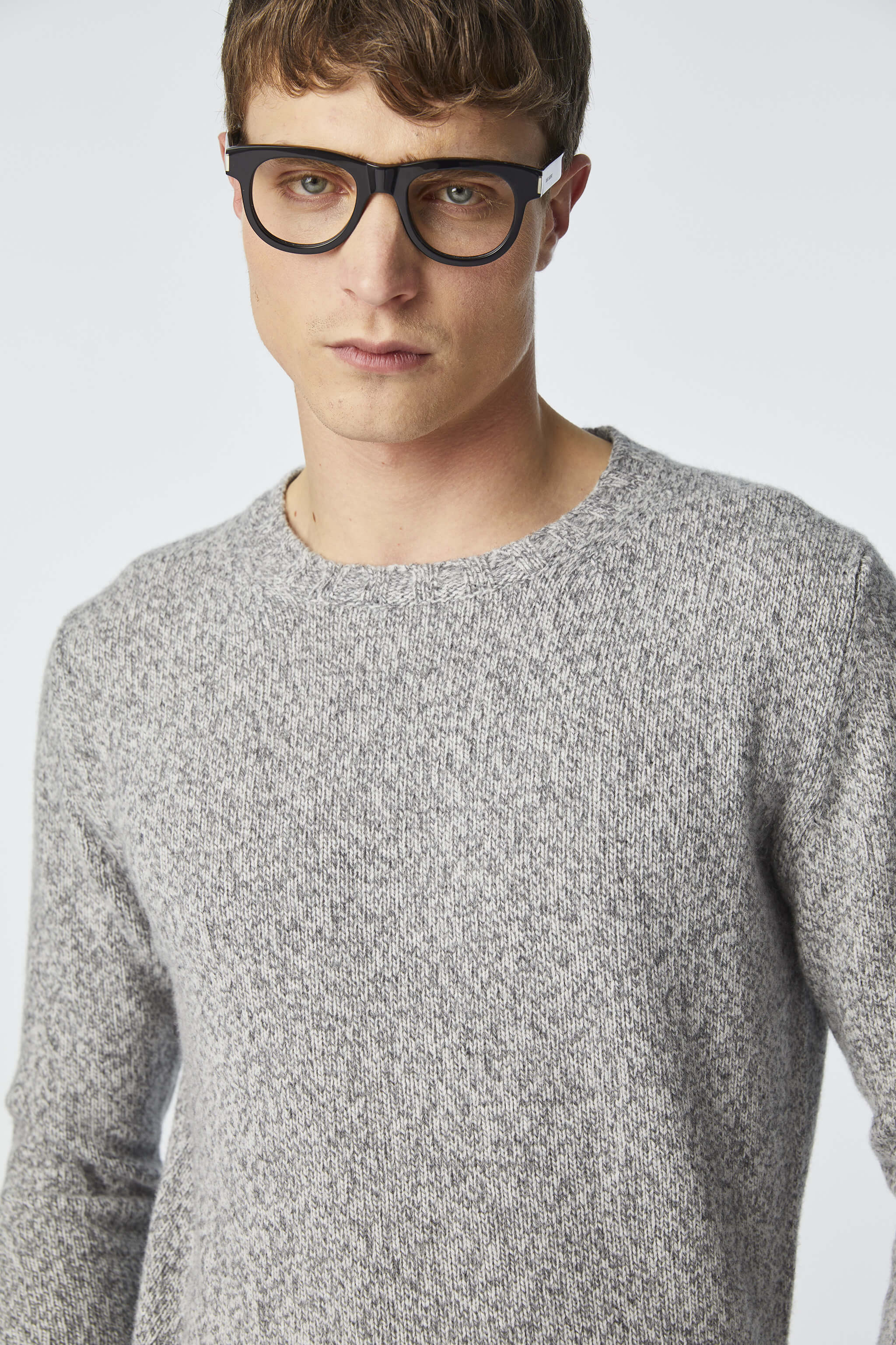 Gray crewneck