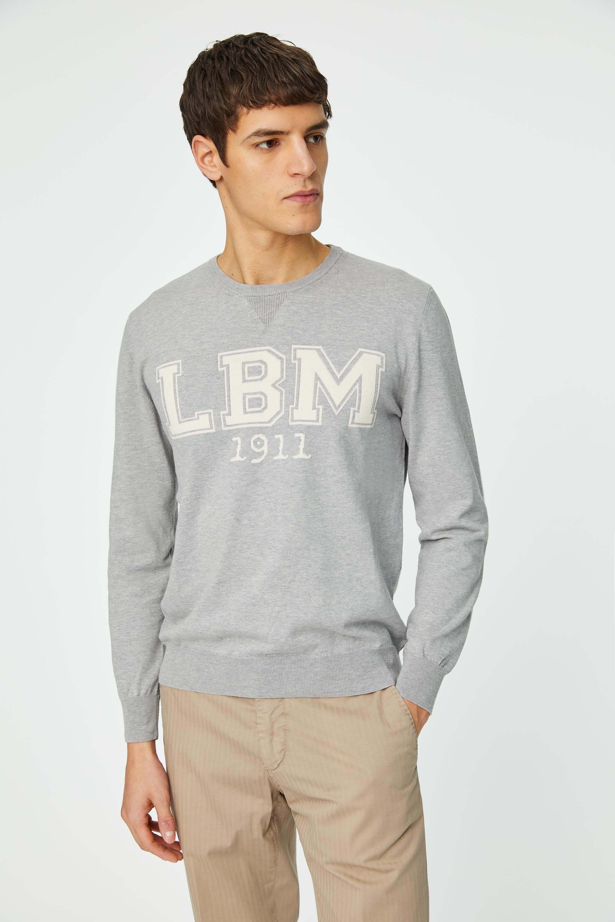 Crewneck sweatshirt with logo