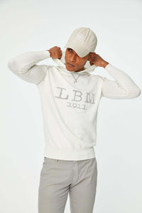 Hoodie with logo white