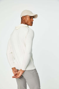 Hoodie with logo white