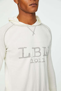 Hoodie with logo white