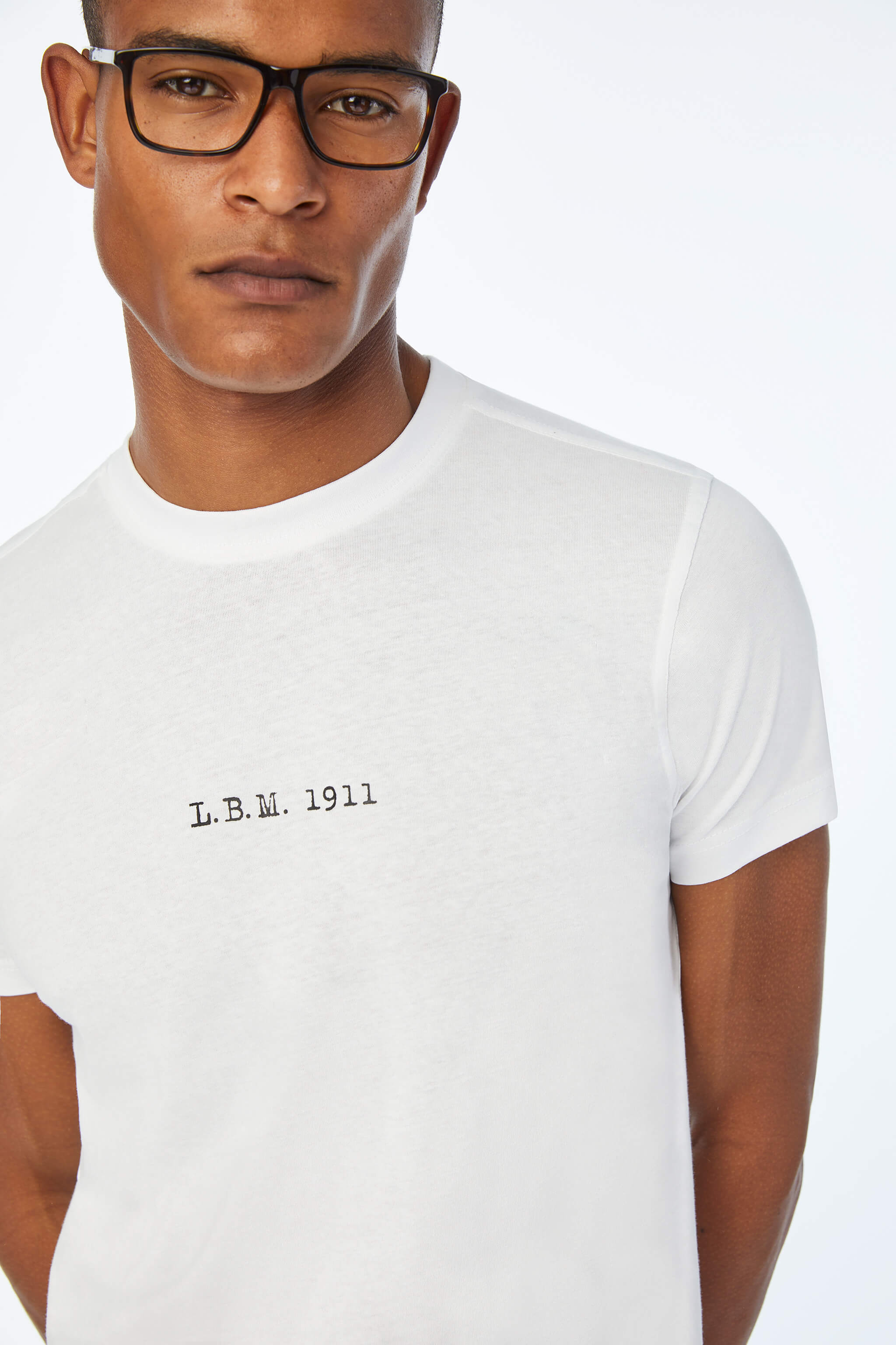 White T-shirt with logo