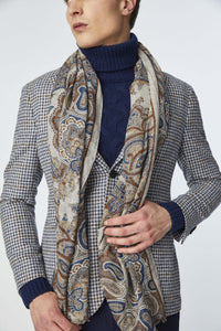 Scarf light grey