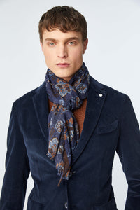 Scarf blue