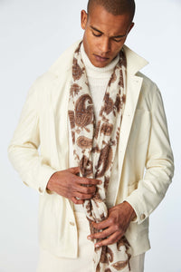 Scarf white