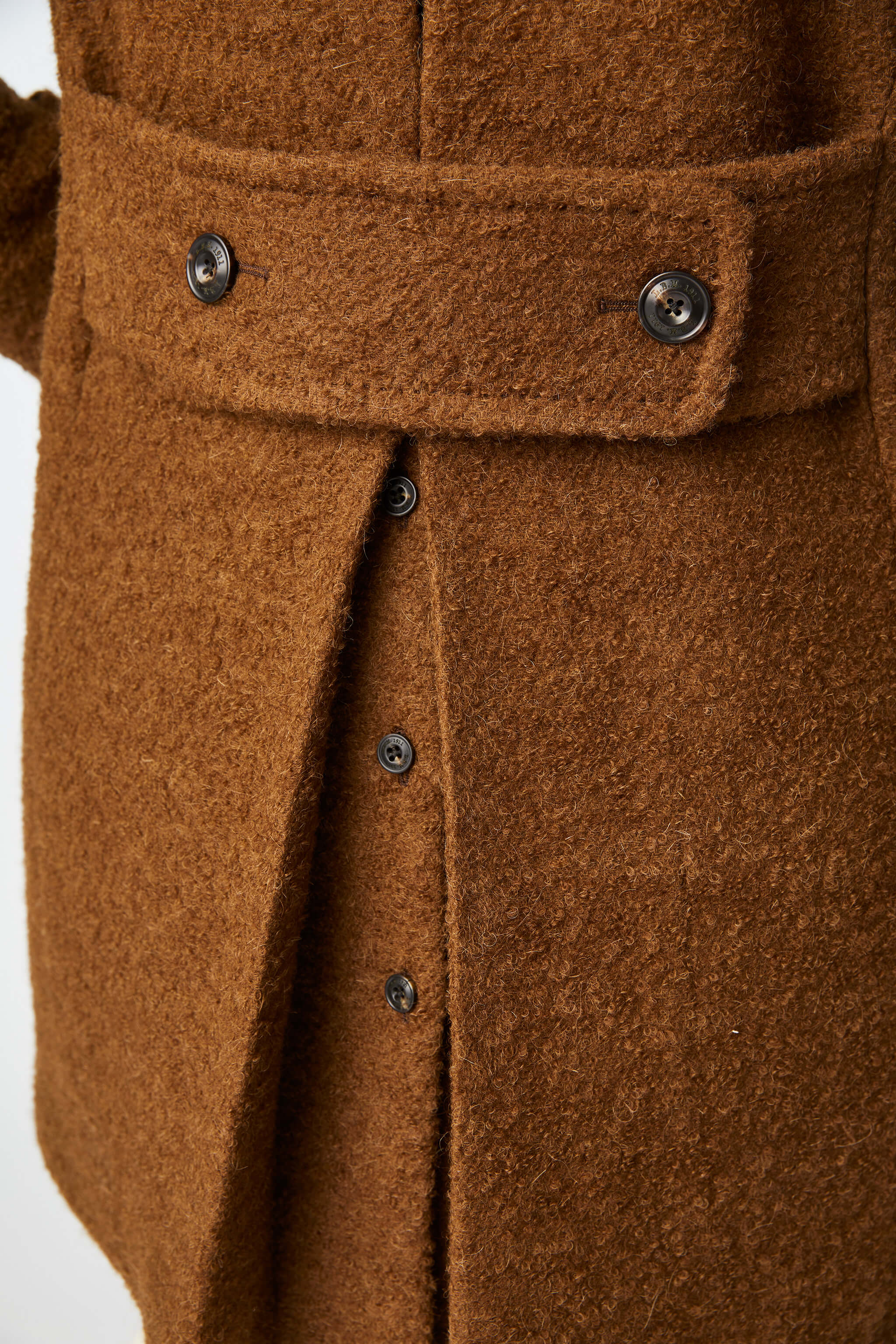 ORSETTO coat in brown