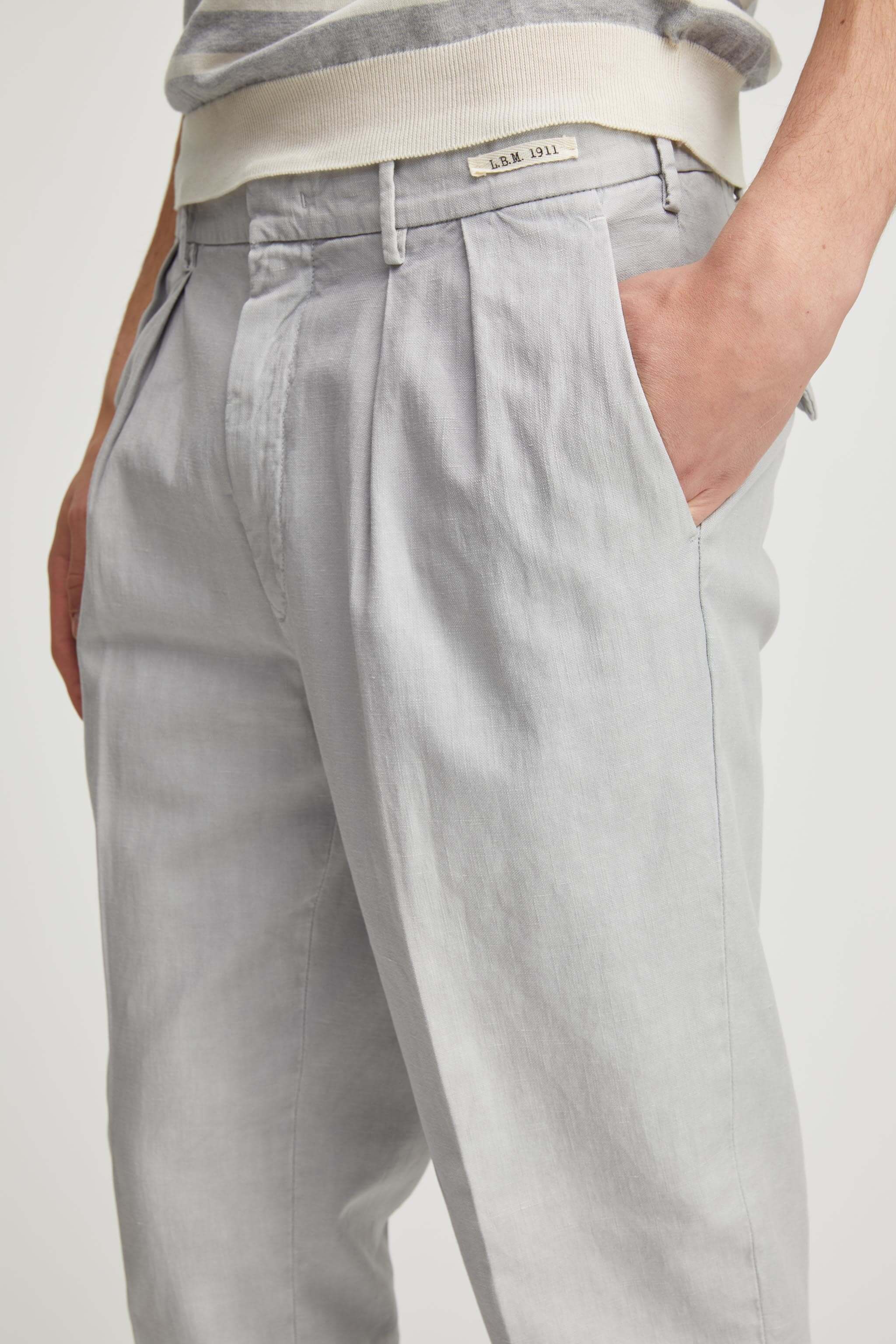 MILES pants garment dyed