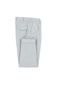 Miles pants garment dyed light grey