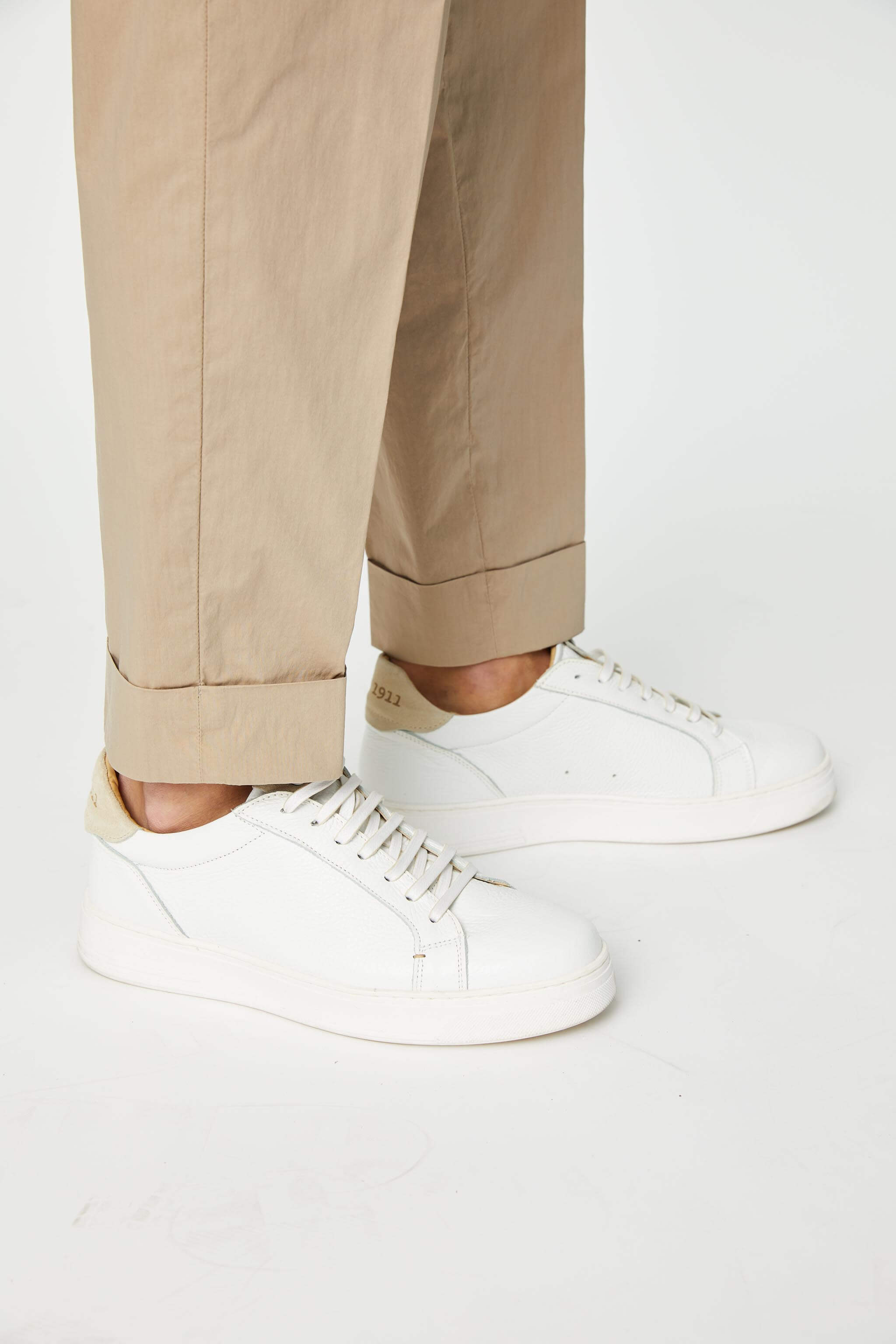 Garment-dyed LESTER pants in beige