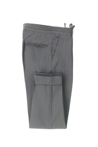 Garment-dyed lester pants in gray dark gray